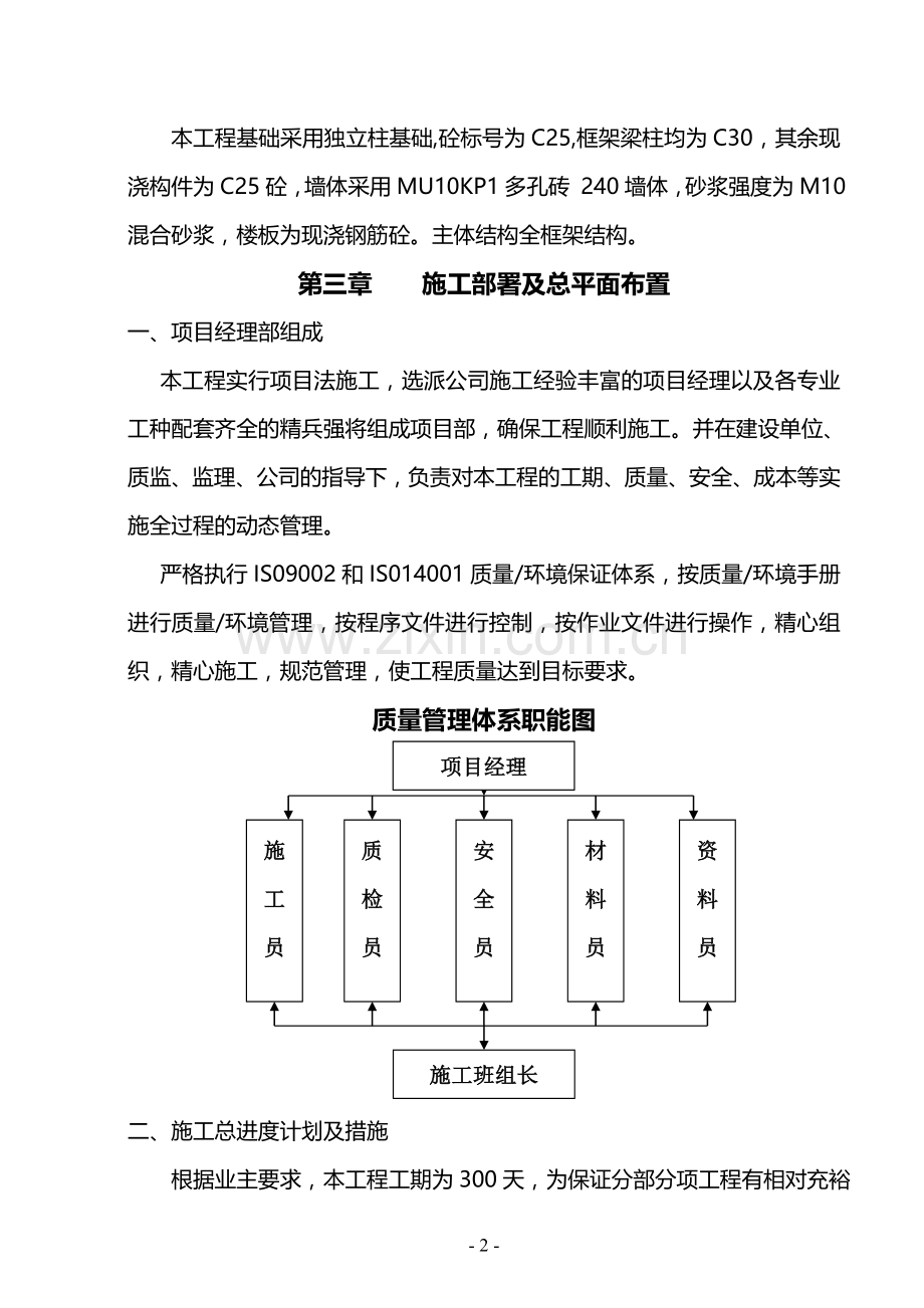 某某技术中心工程施工组织设计.doc_第2页