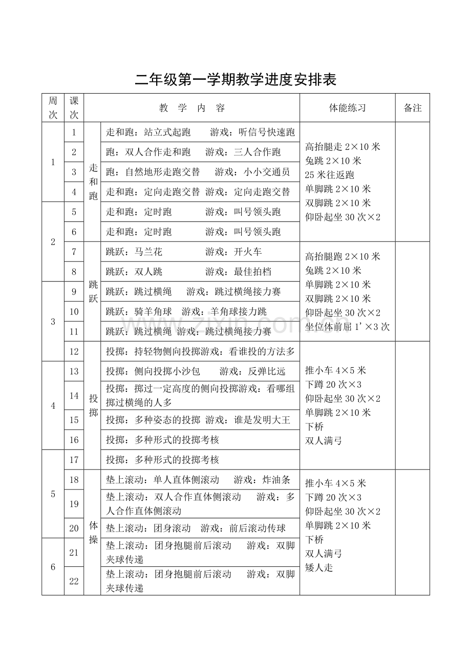 教学进度安排表.doc_第1页