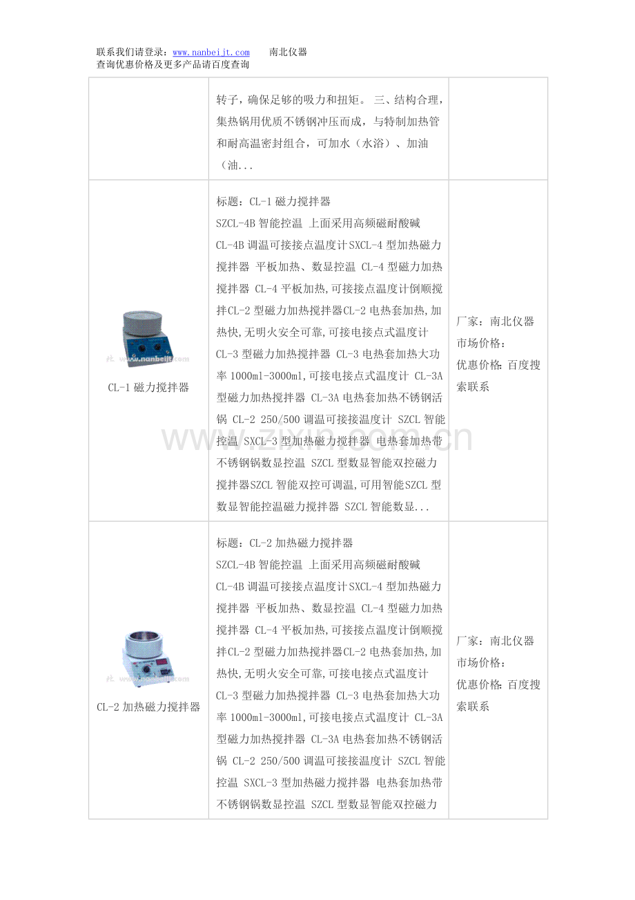 DF-101D磁力搅拌器和磁力搅拌器价格.doc_第2页