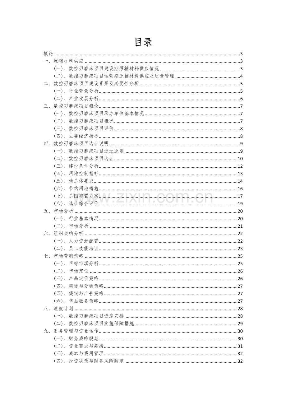 数控刃磨床项目可行性研究报告.docx_第2页