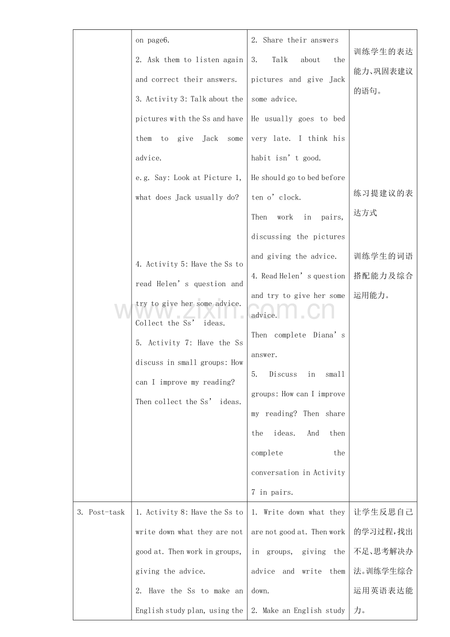 学年八年级英语上册 Module 1 How to learn English Unit 3 Language in use教案 （新版）外研版-（新版）外研版初中八年级上册英语教案.doc_第2页