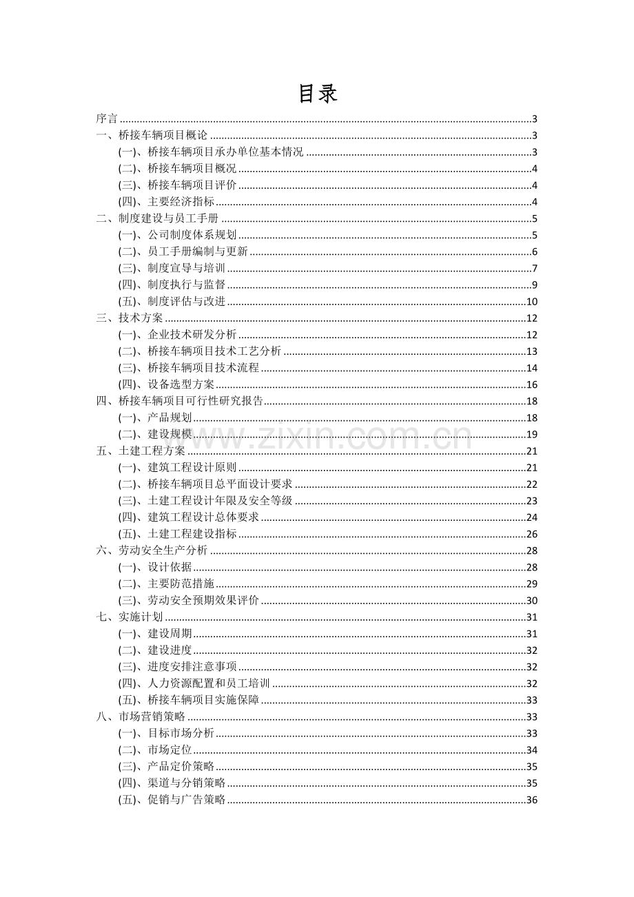 桥接车辆项目投资分析及可行性报告.docx_第2页