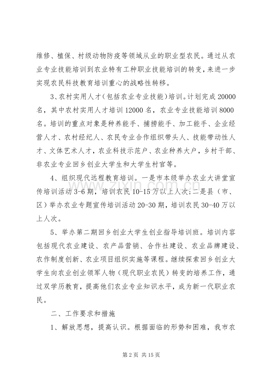 农民科技培训会议讲话发言.docx_第2页