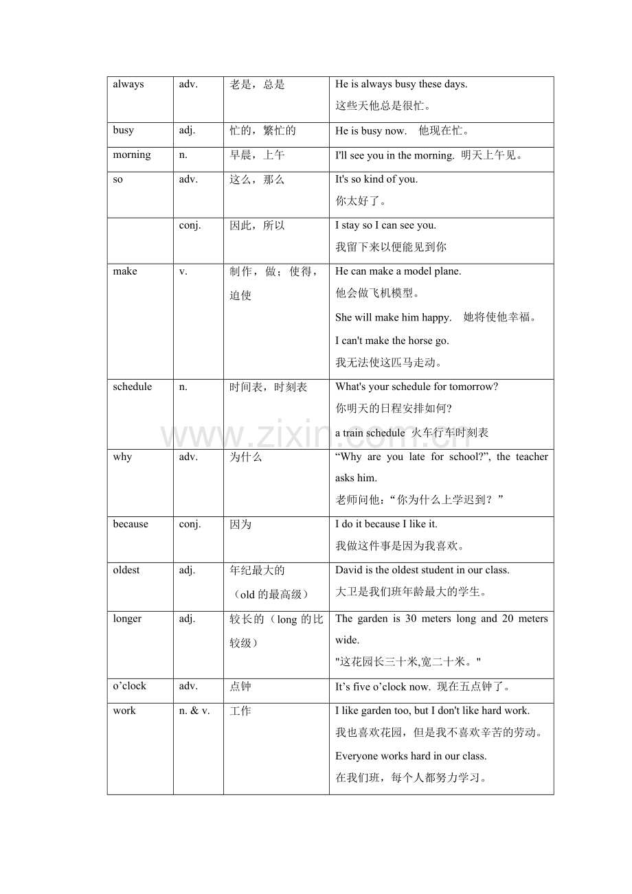 七年级英语上册 What time do you go to school教案 人教新目标版.doc_第2页