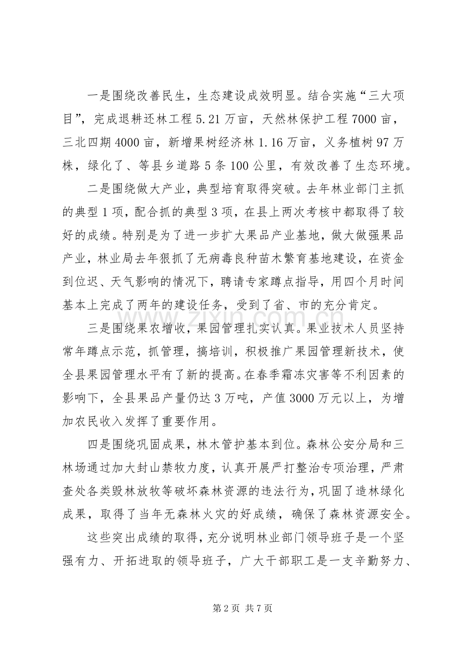 副县长在林业系统启动会讲话发言.docx_第2页