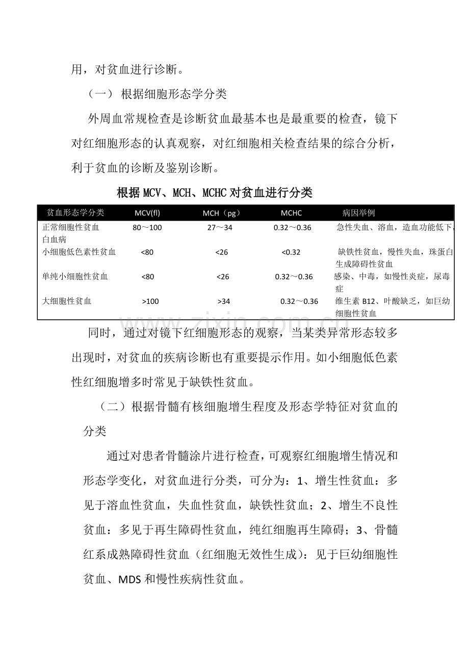 贫血的鉴别诊断.doc_第2页