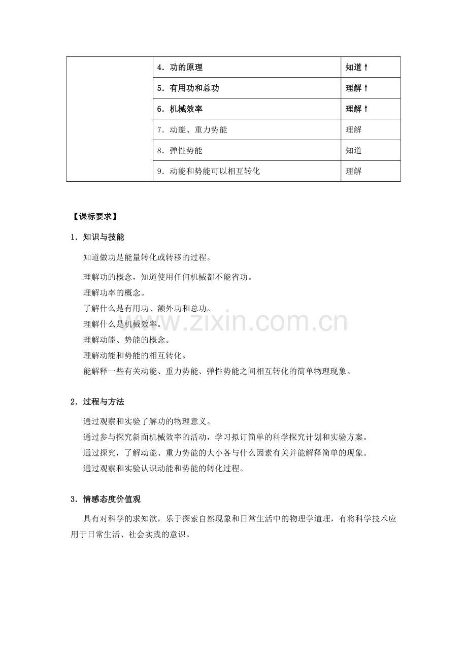 江西省吉安县凤凰中学八年级物理上册 机械功与机械能教案.doc_第2页