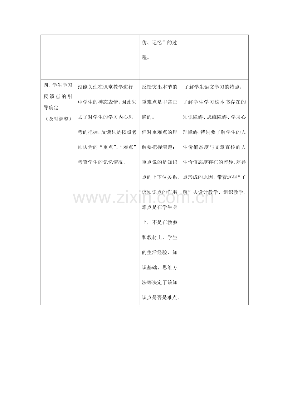 课堂观察记录与分析(作业样例).doc_第3页