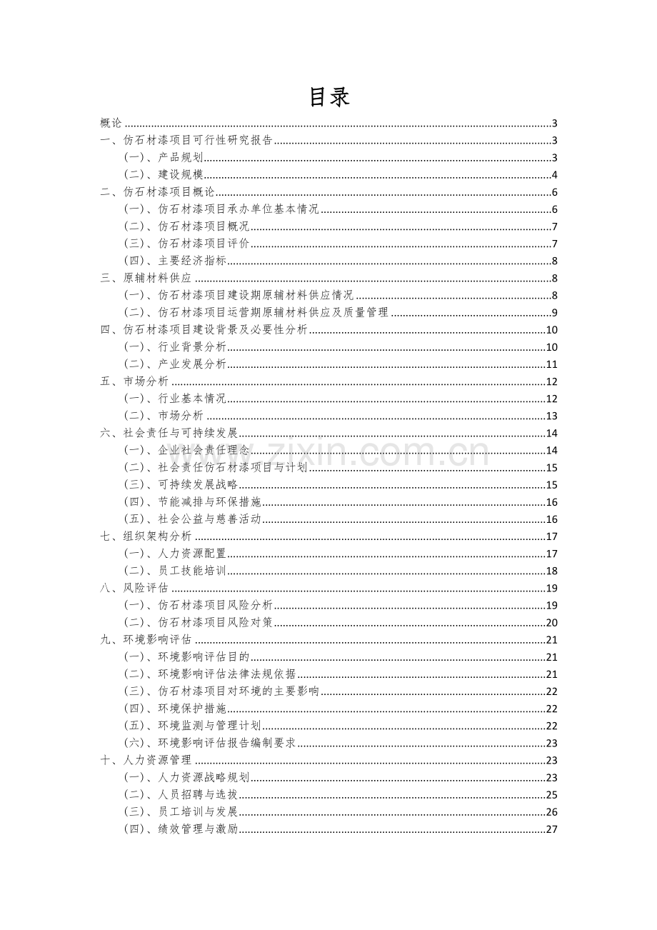 仿石材漆项目可行性分析报告.docx_第2页