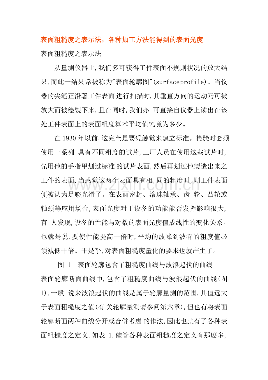 表面粗糙度之表示法.doc_第1页