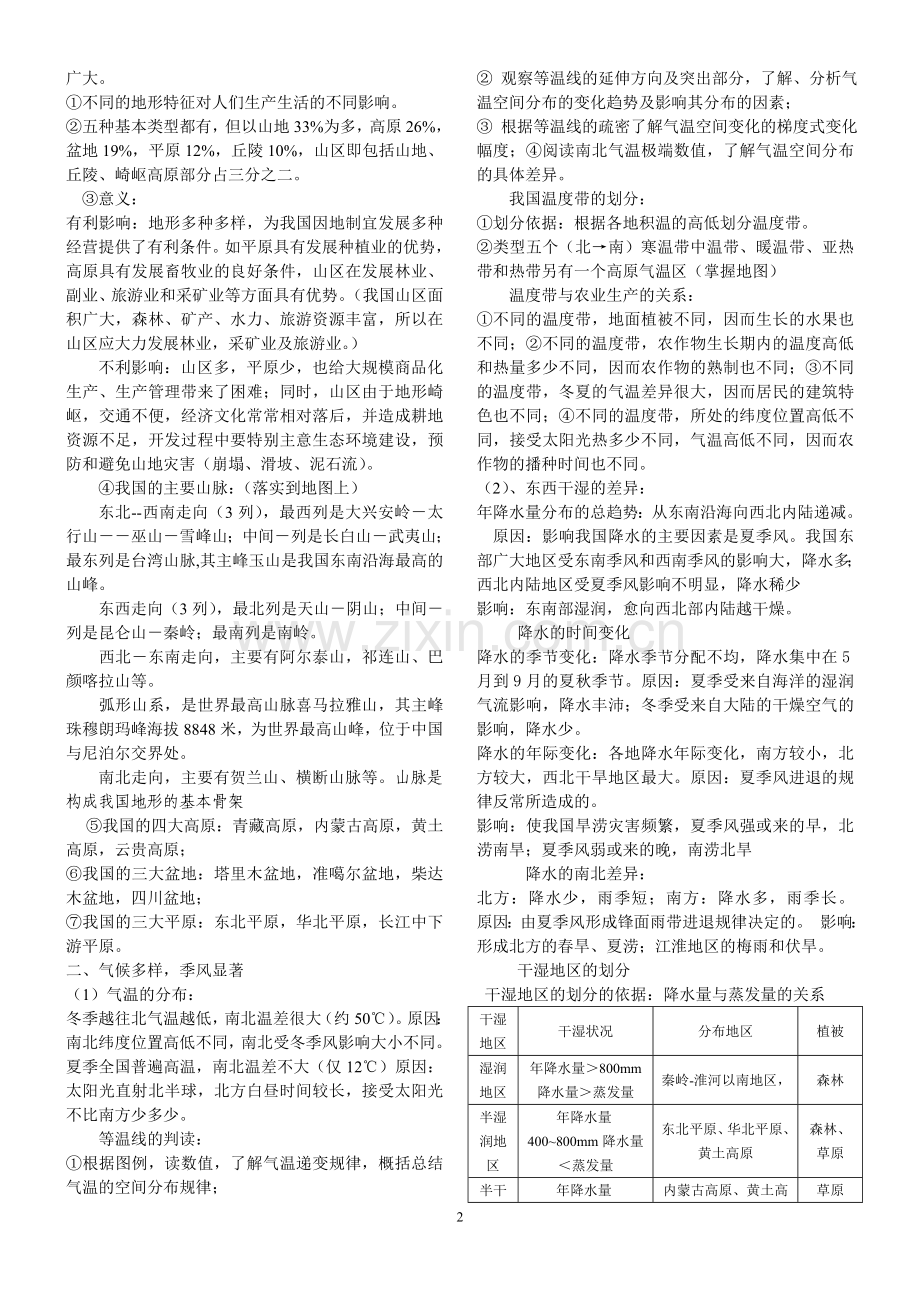 八年级地理复习提纲.doc_第2页