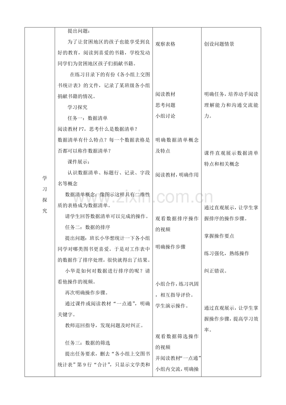 七年级信息技术下册 第2课数据分析教学设计 青岛版.doc_第2页