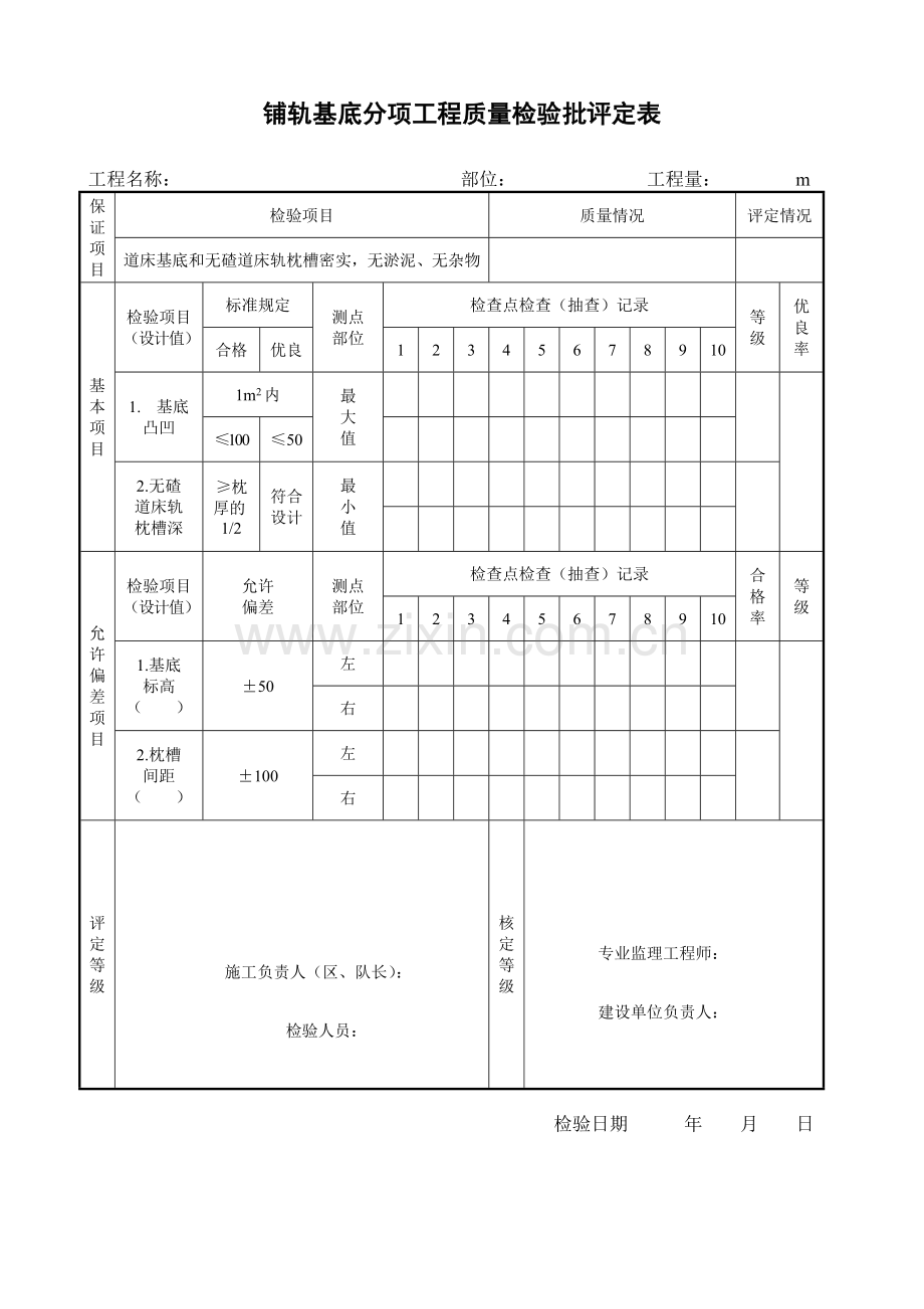 分项工程质量检验评定表.docx_第3页