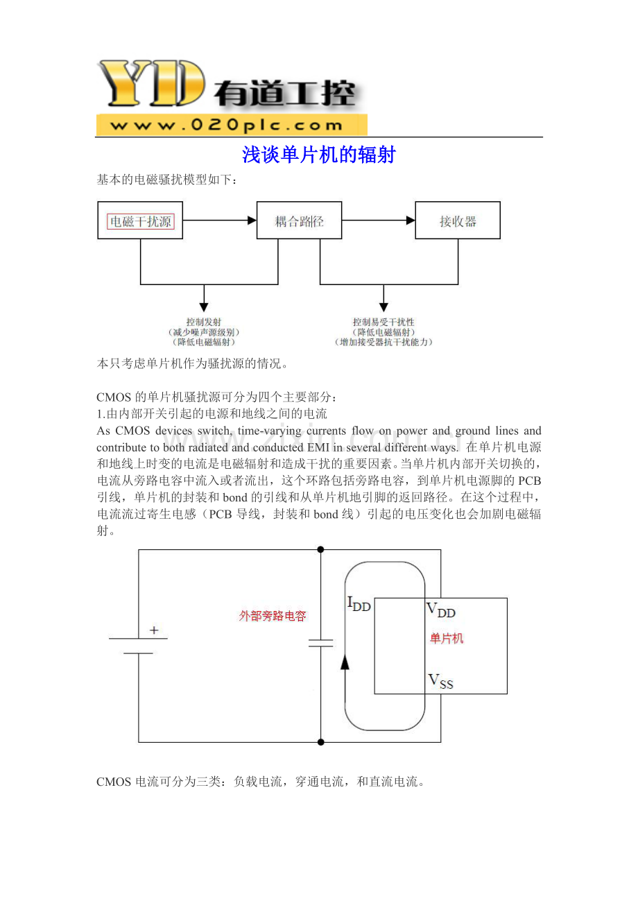 浅谈单片机的辐射.doc_第1页