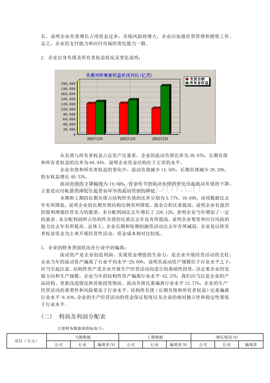 某某公司财务分析报告模版.docx_第3页