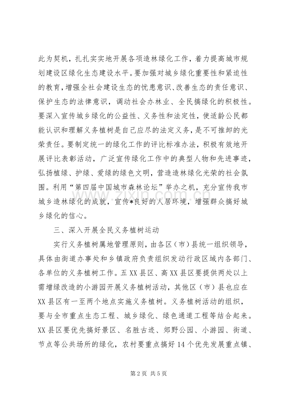 市造林绿化工作会议上的讲话发言.docx_第2页