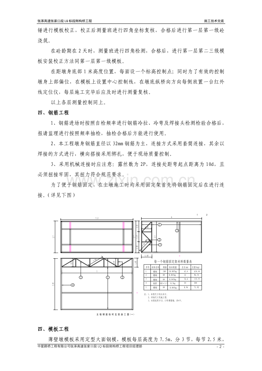 薄壁墩施工技术交底.doc_第2页