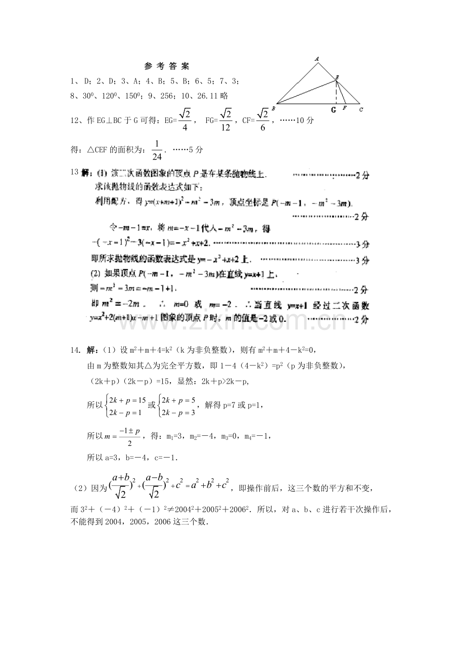 九年级数学竞赛试题.doc_第3页