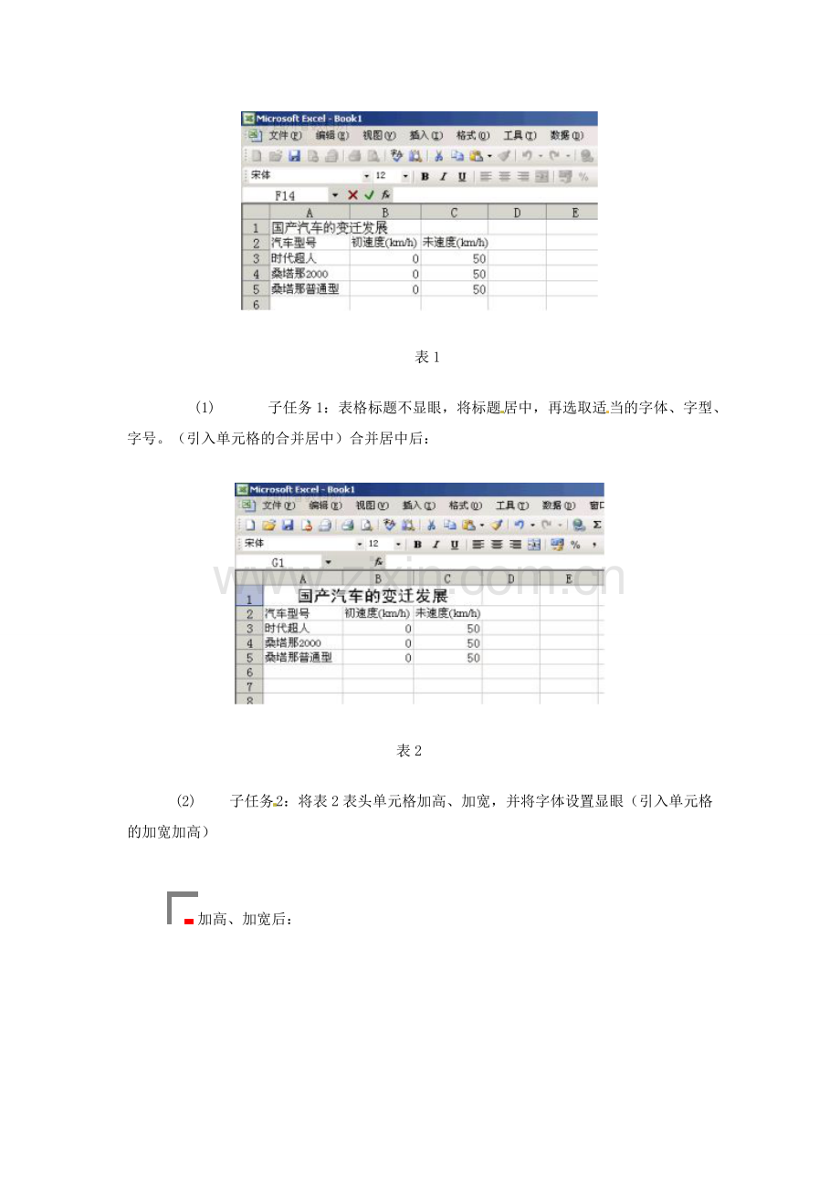 四川省宜宾市兴文县香山中学八年级信息技术上学期 第九课编辑工作表 教案.doc_第2页