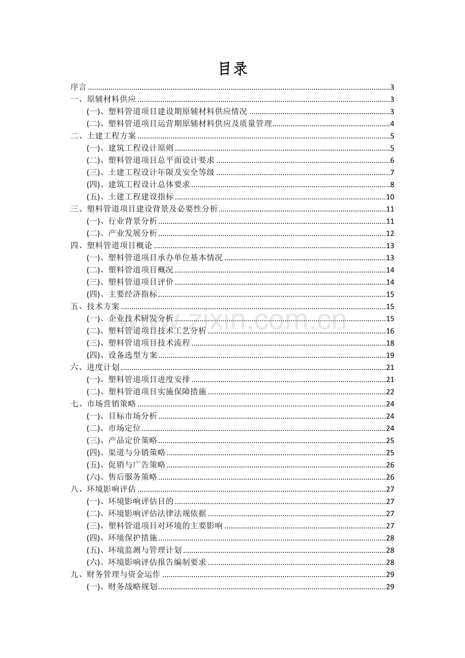 塑料管道项目可行性研究报告.docx_第2页