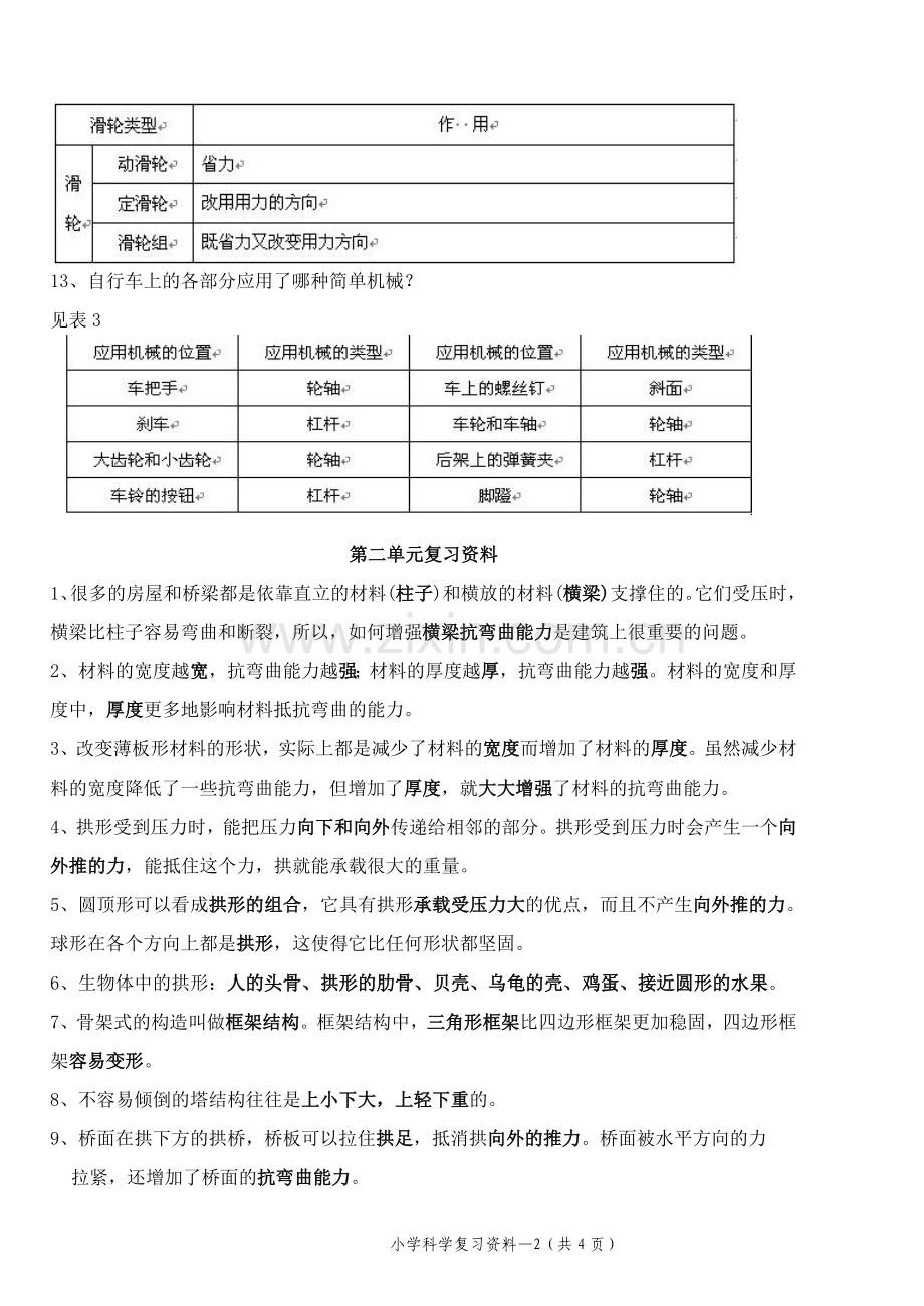 科教版六年级科学上册期末复习资料.doc_第2页