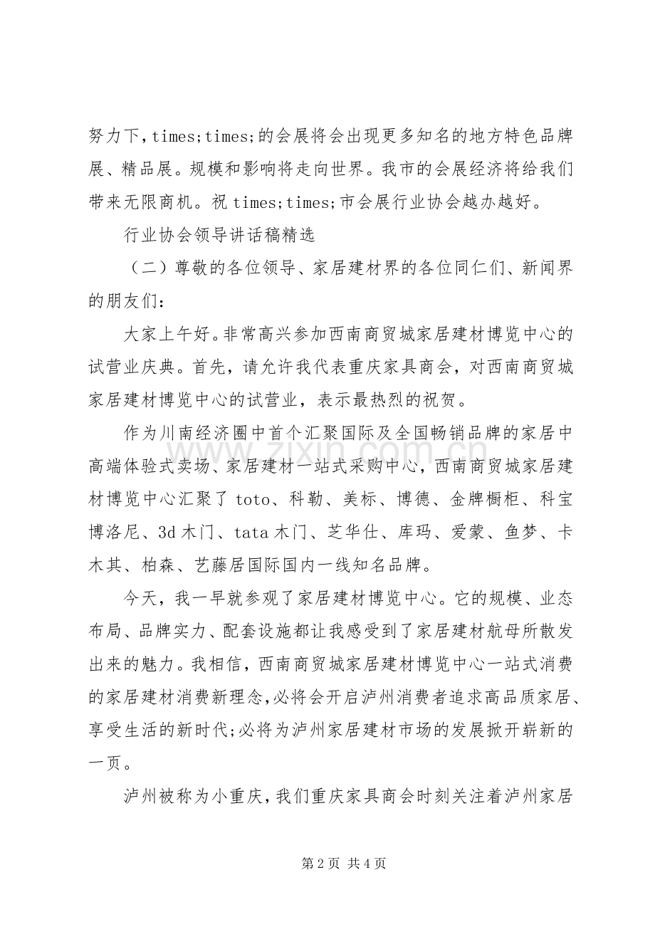 行业协会领导讲话发言稿.docx_第2页