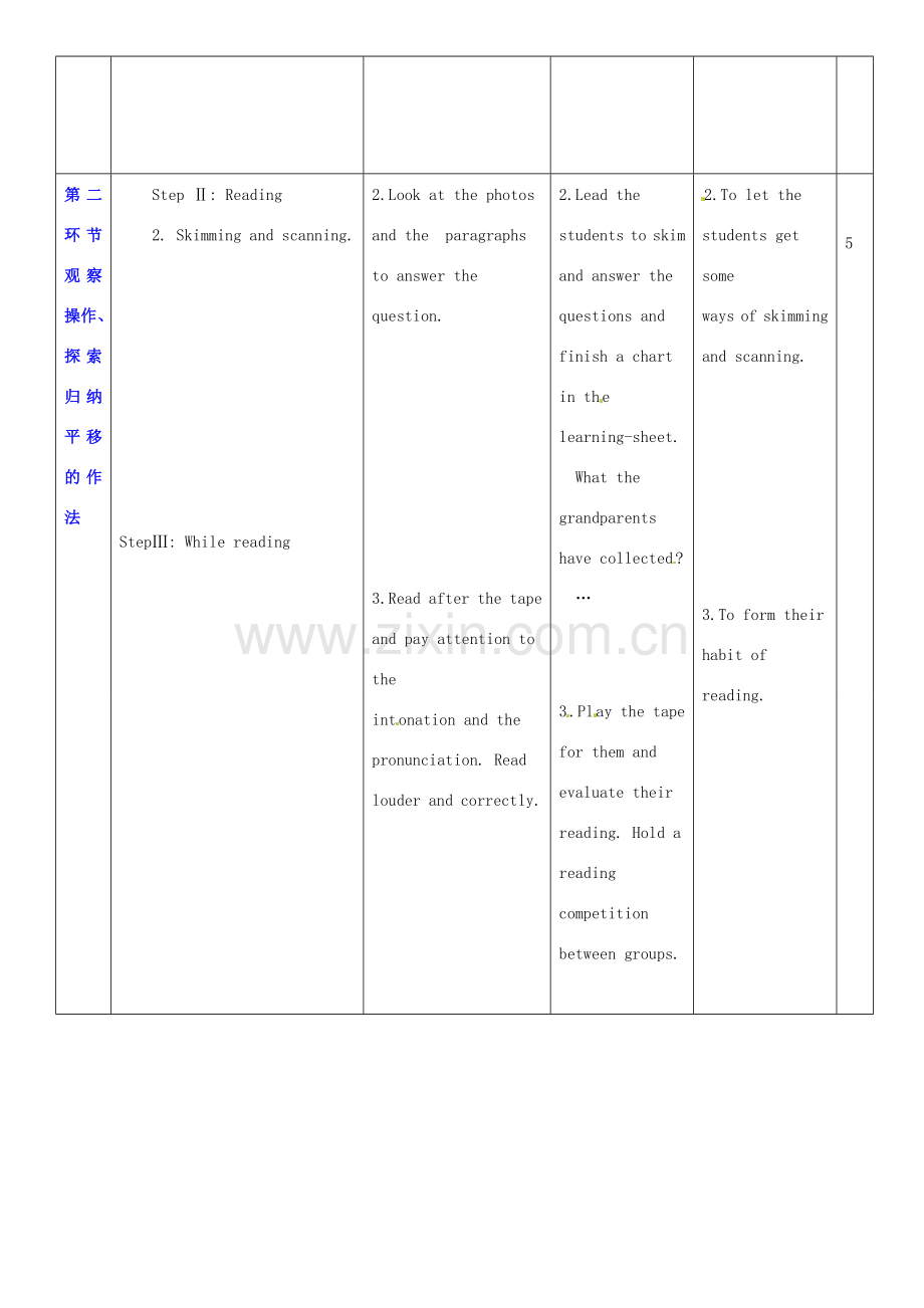 七年级英语上册 Unit 8 Collecting things教案2 （新版）牛津深圳版-牛津深圳版初中七年级上册英语教案.doc_第2页