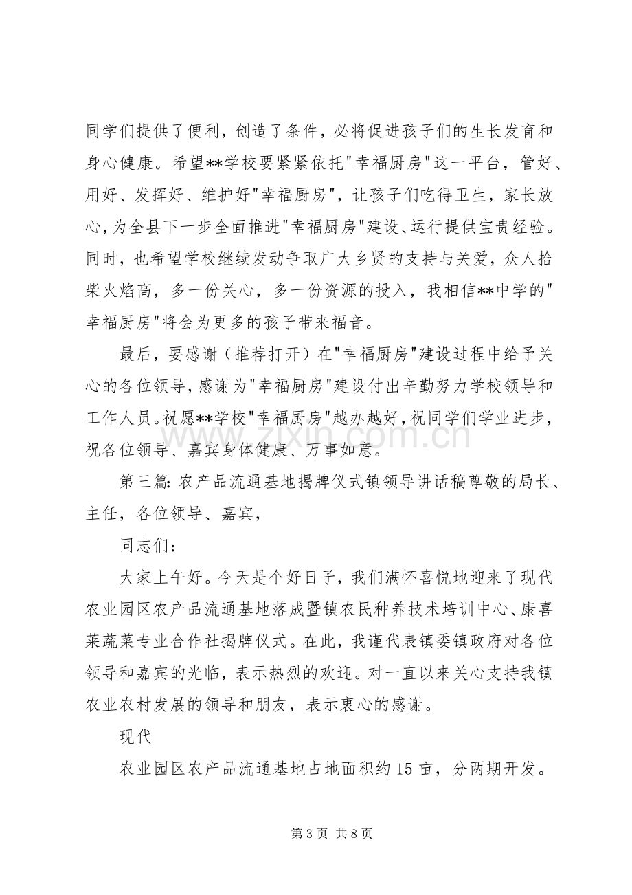 公司揭牌领导讲话发言稿.docx_第3页