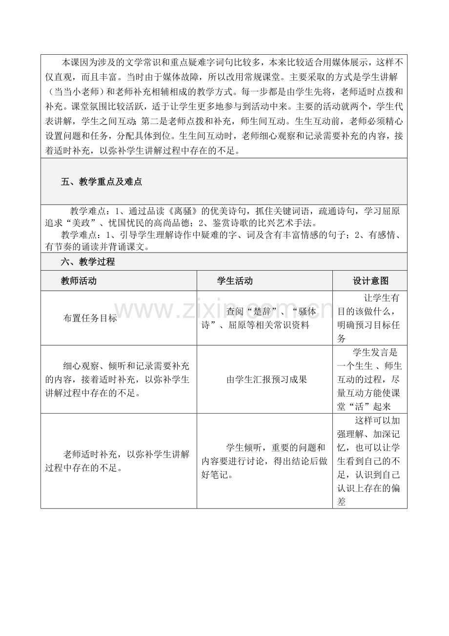 《离骚》教学设计与反思.doc_第2页