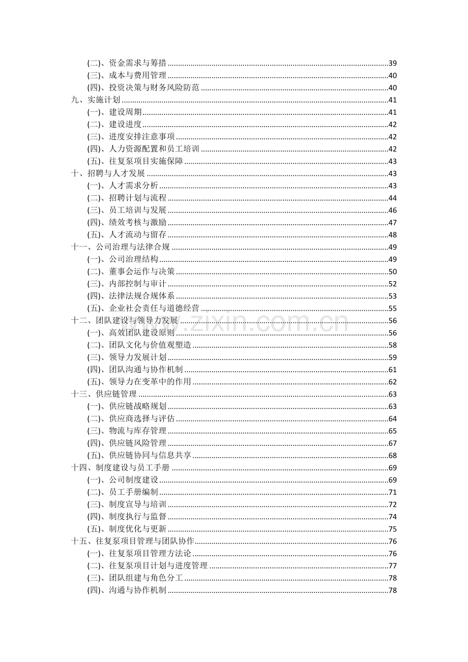 往复泵项目深度研究分析报告.docx_第3页