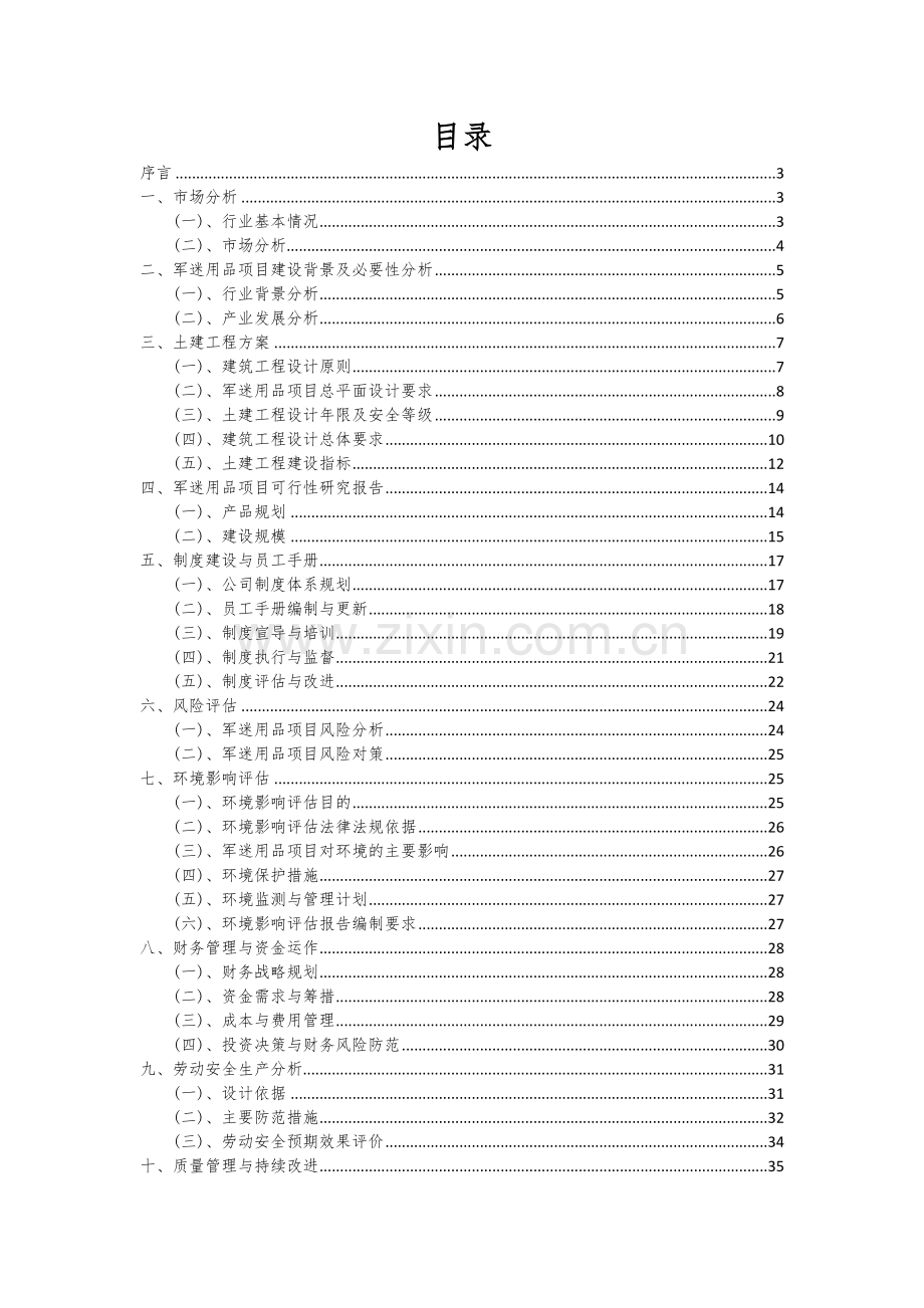 军迷用品项目可行性研究报告.docx_第2页