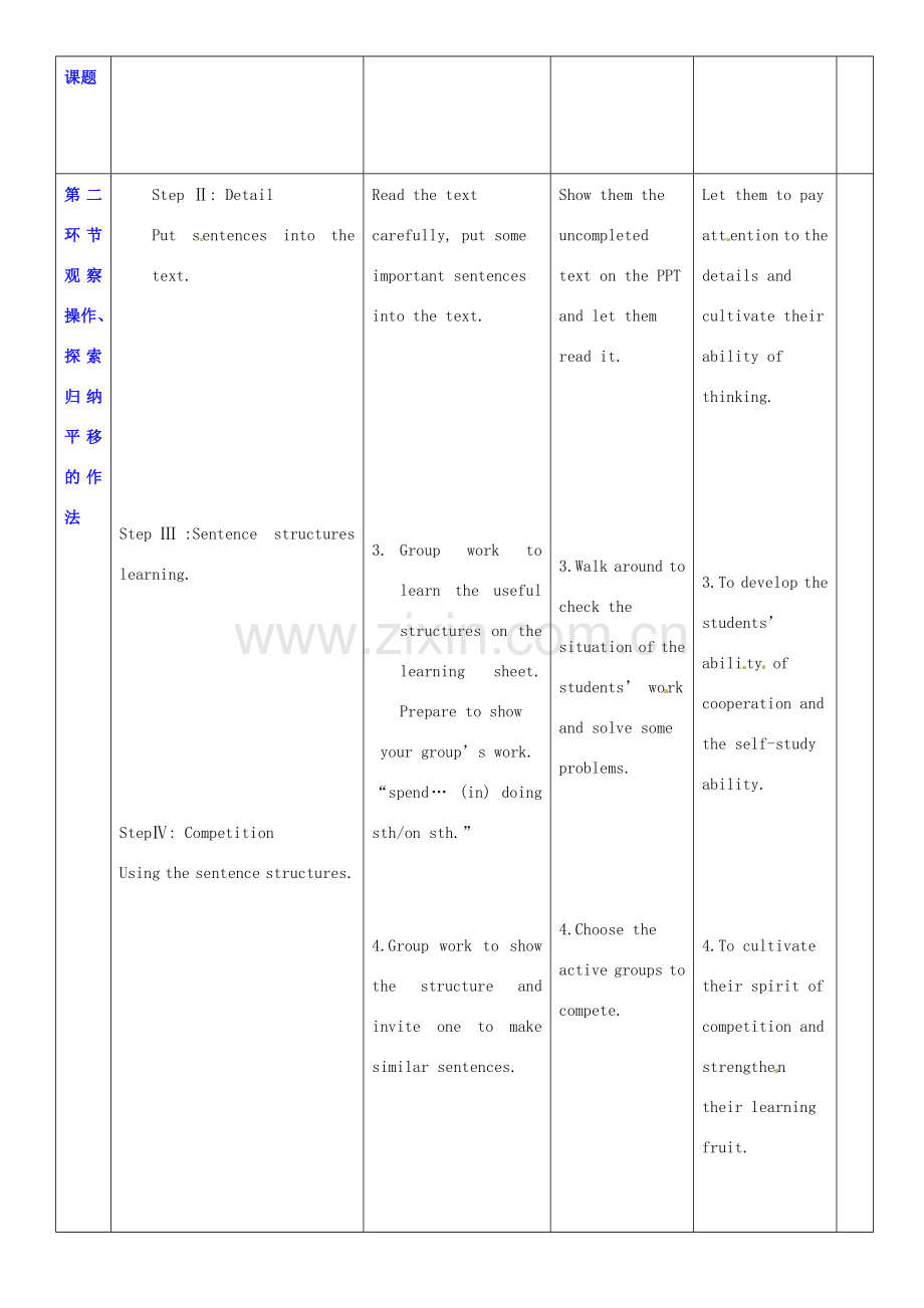 七年级英语上册 Unit 8 Collecting things教案3 （新版）牛津深圳版-牛津深圳版初中七年级上册英语教案.doc_第2页