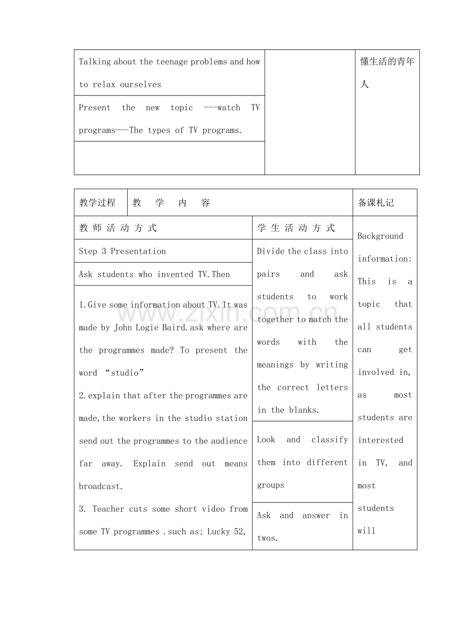 九年级英语上册 Unit4(1-5)教案 牛津版.doc_第2页