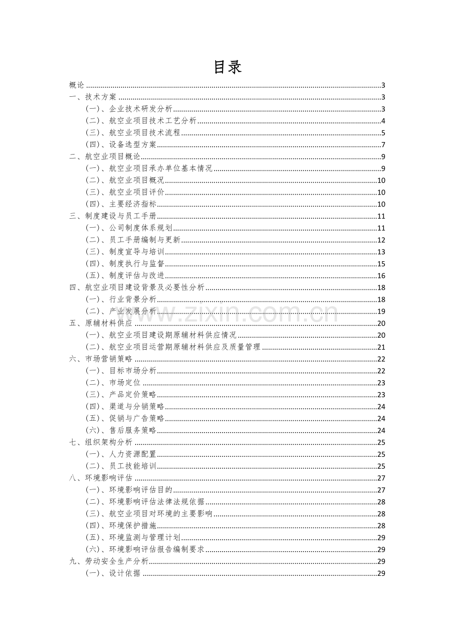 航空业项目可行性研究报告.docx_第2页