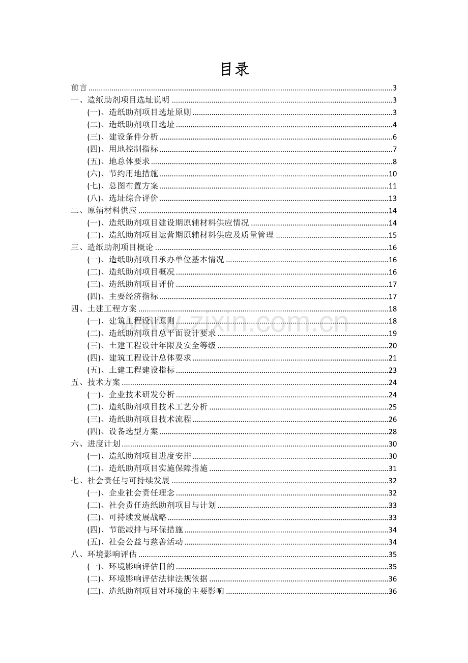 造纸助剂项目投资分析及可行性报告.docx_第2页