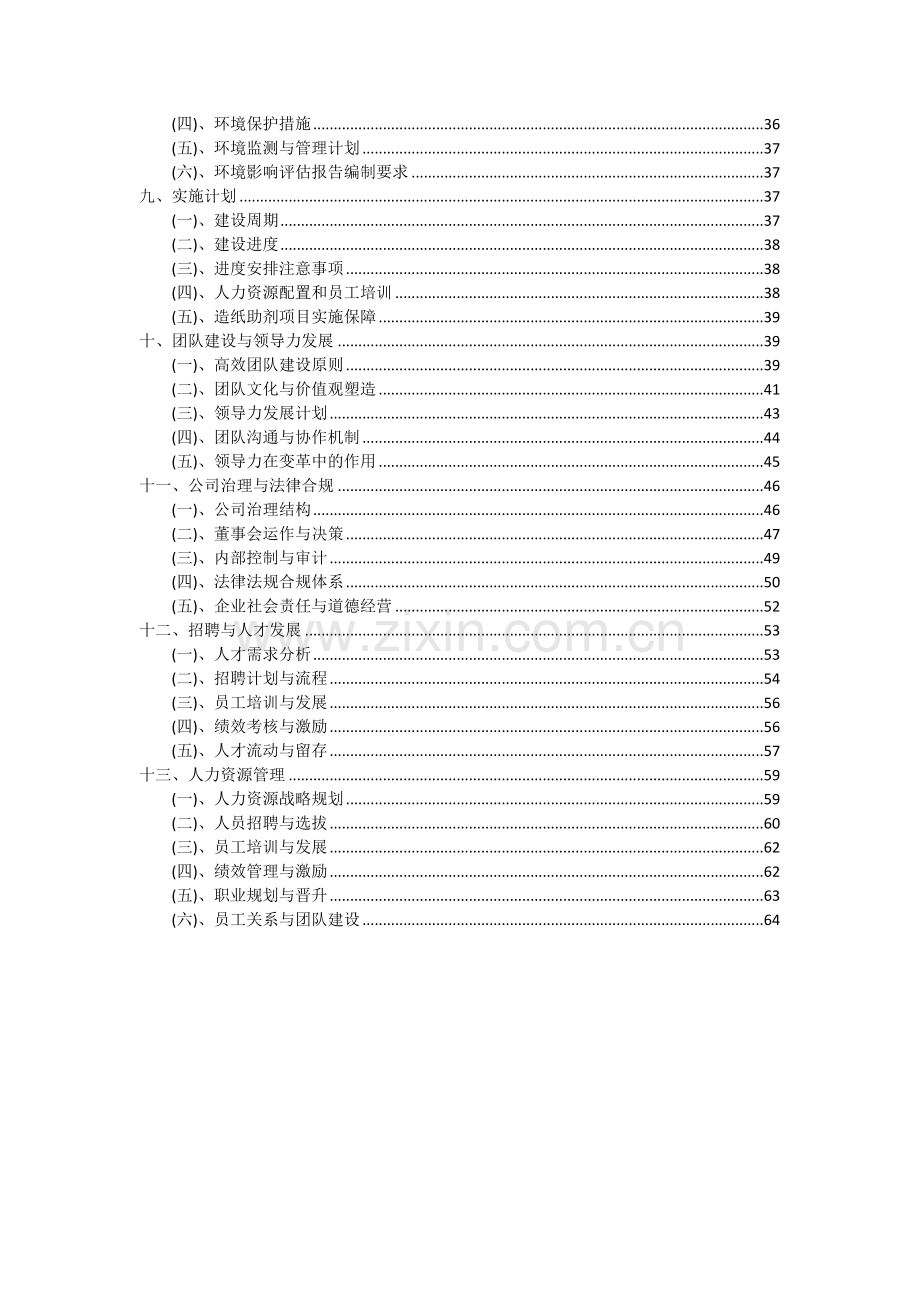 造纸助剂项目投资分析及可行性报告.docx_第3页