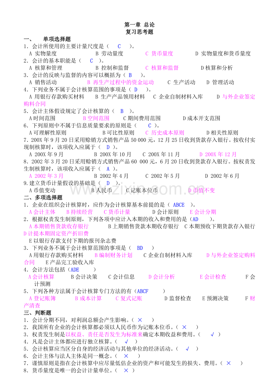 财务会计与财务管理基础知识学课本.docx_第1页