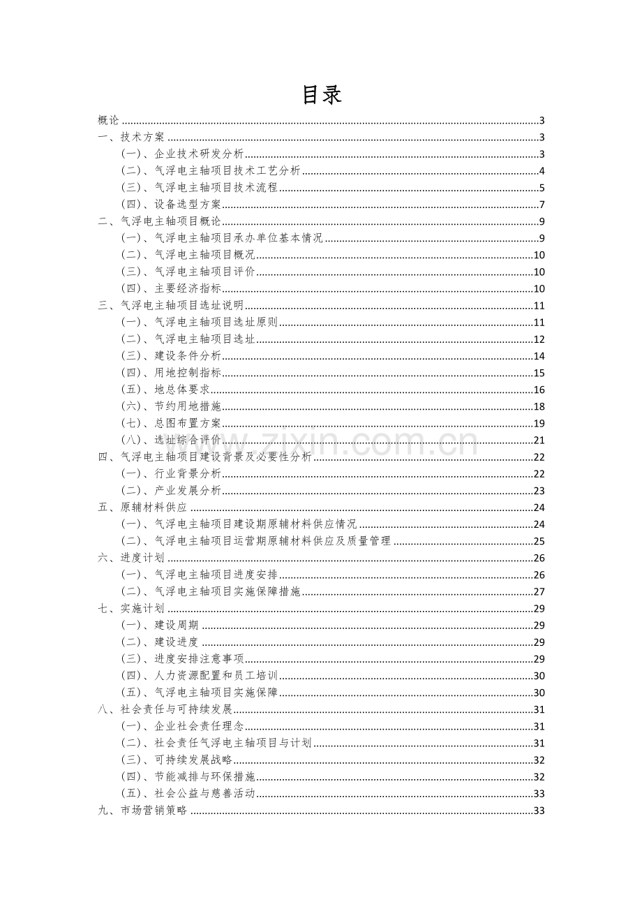 气浮电主轴项目可行性分析报告.docx_第2页