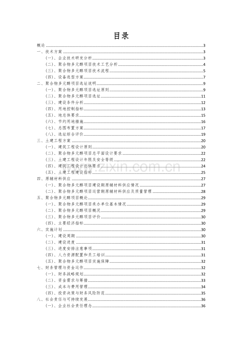 聚合物多元醇项目可行性研究报告.docx_第2页