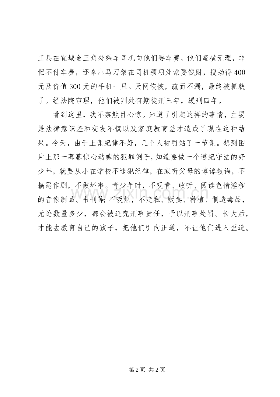 做一个遵纪守法的好少年演讲稿范文_1.docx_第2页