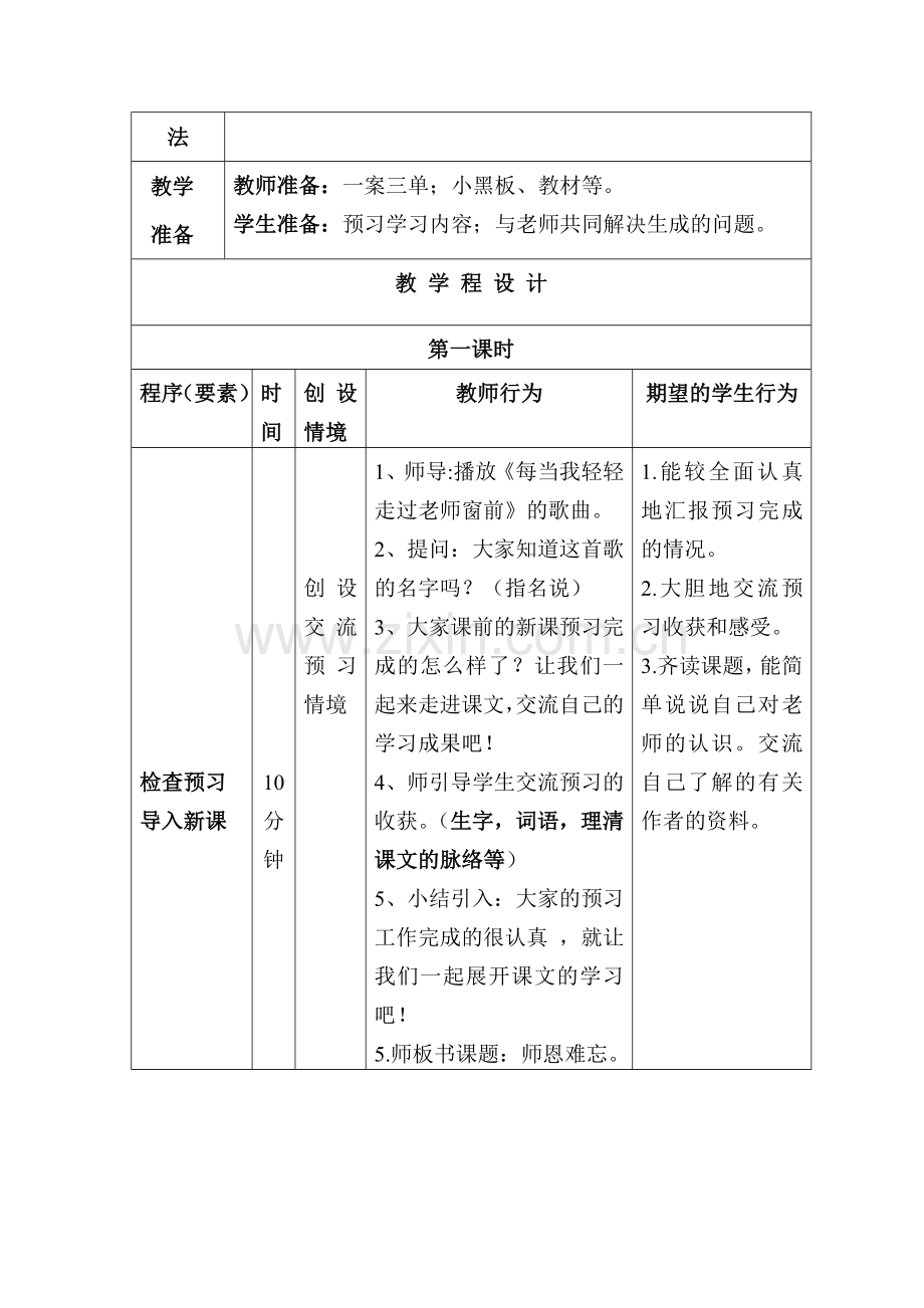 《师恩难忘》教学设计及反思.docx_第2页