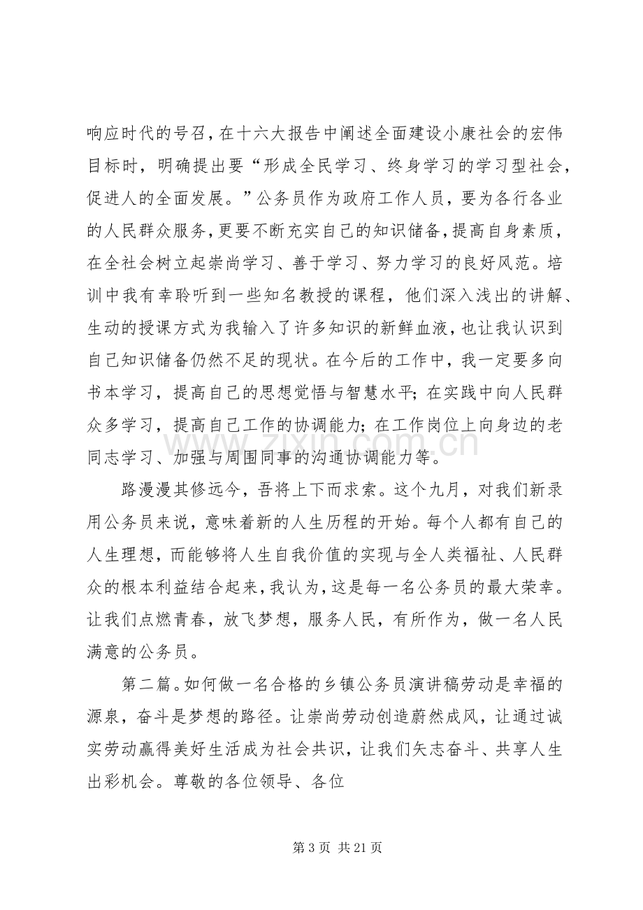 如何做一名合格的公务员演讲致辞稿.docx_第3页