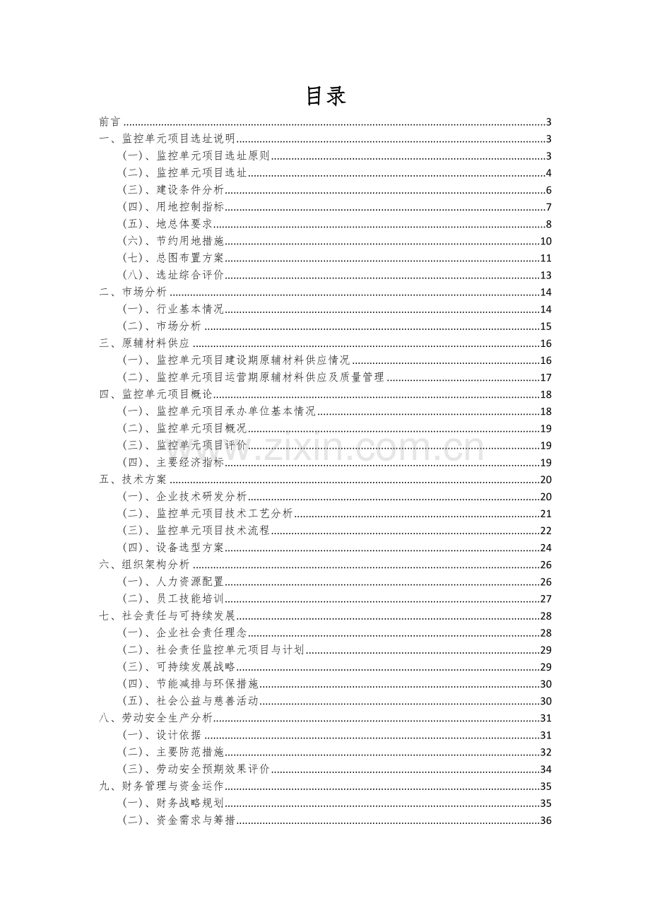 监控单元项目可行性研究报告.docx_第2页