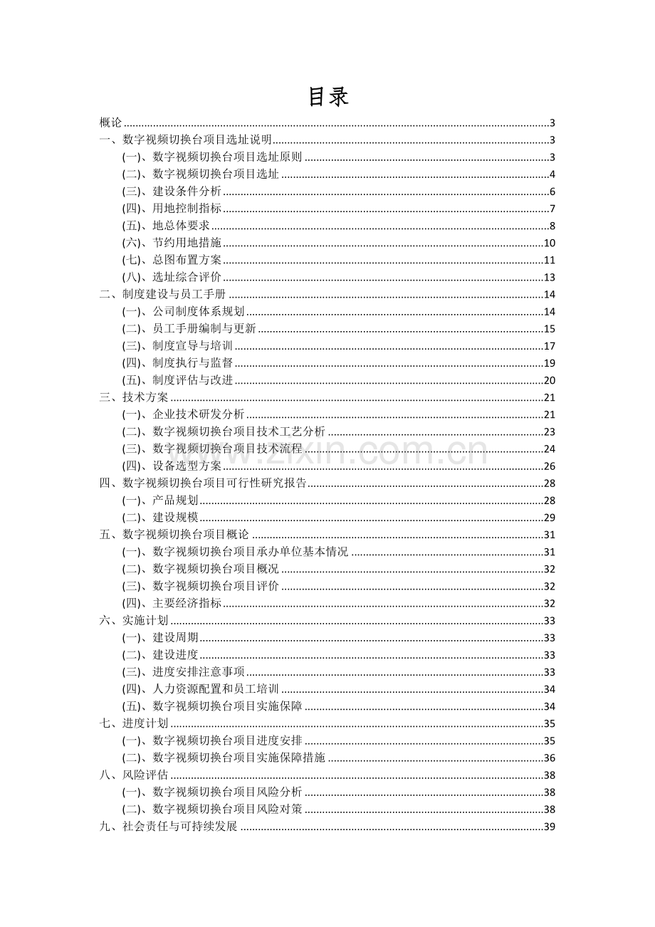 数字视频切换台项目可行性研究报告.docx_第2页