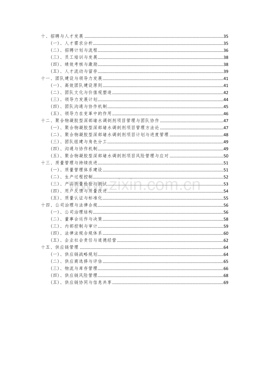 聚合物凝胶型深部堵水调剖剂项目可行性研究报告.docx_第3页