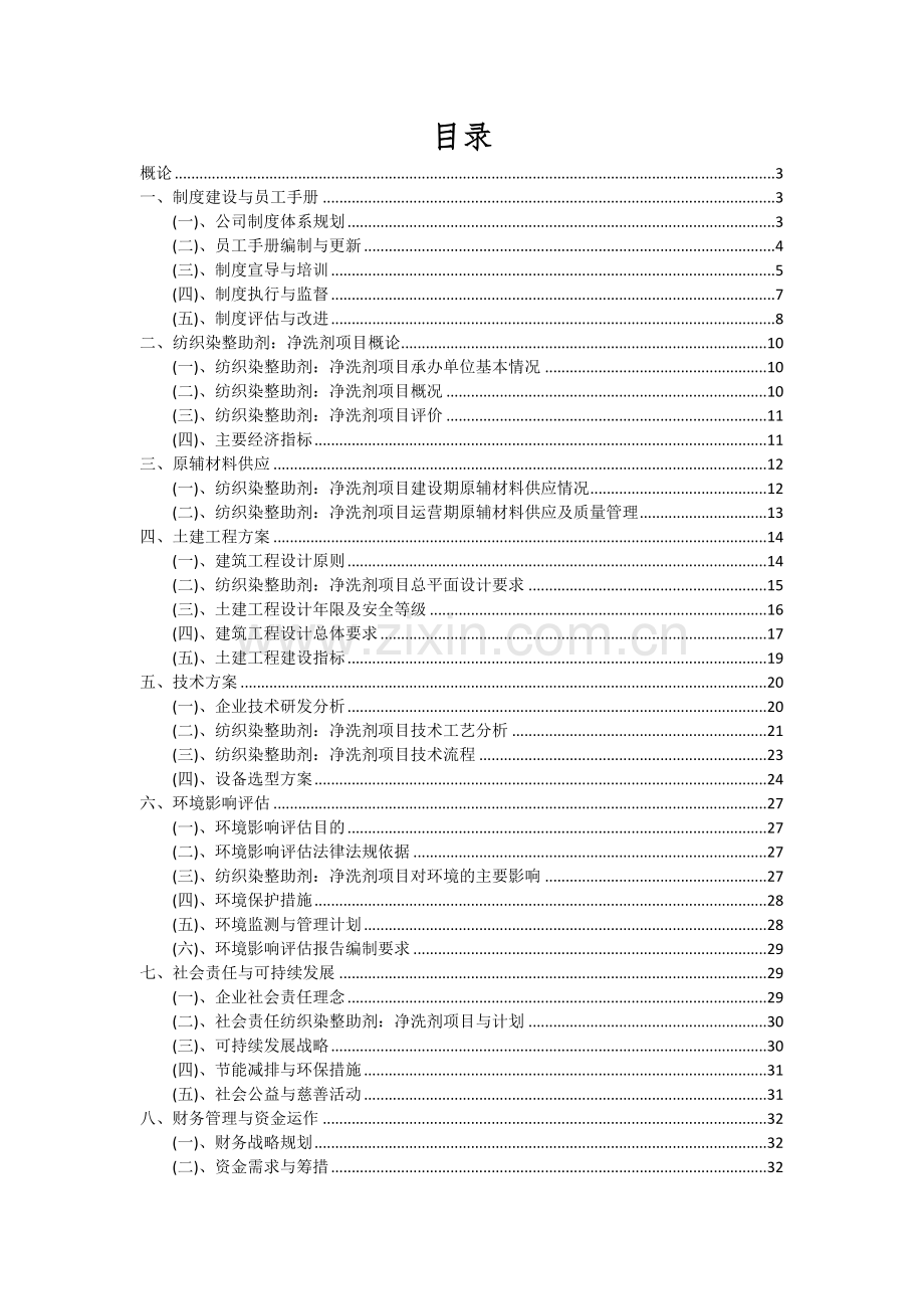 纺织染整助剂：净洗剂项目投资分析及可行性报告.docx_第2页