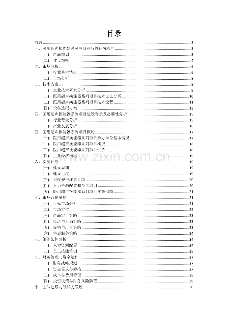 医用超声换能器系列项目可行性研究报告.docx_第2页