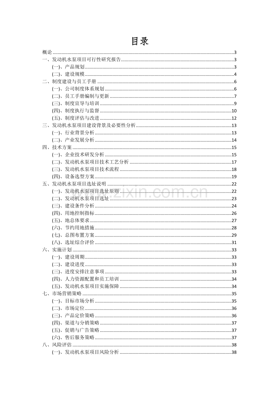 发动机水泵项目深度研究分析报告.docx_第2页