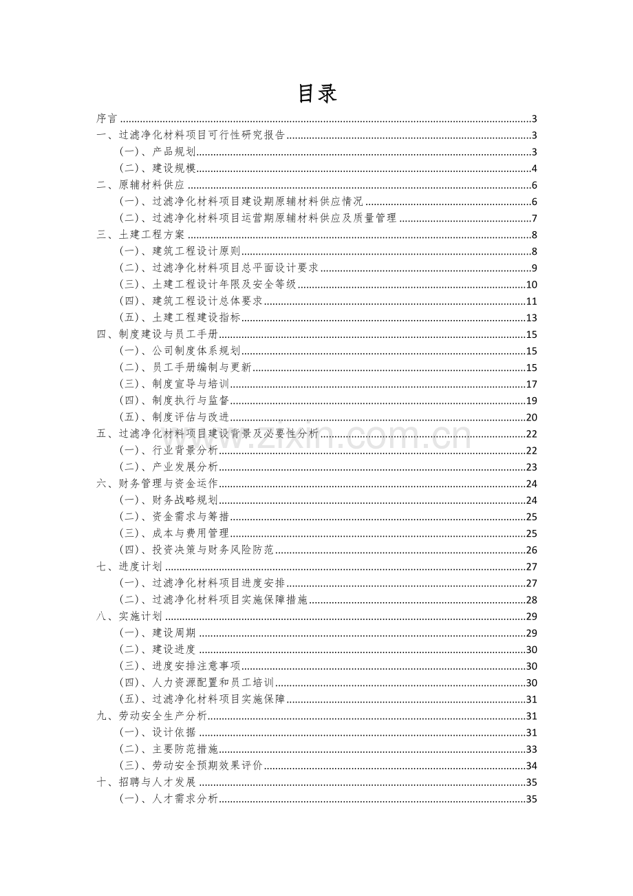 过滤净化材料项目可行性分析报告.docx_第2页