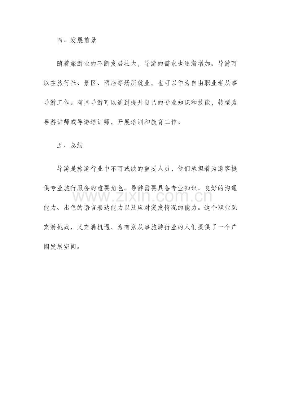 导游岗位说明书.docx_第3页